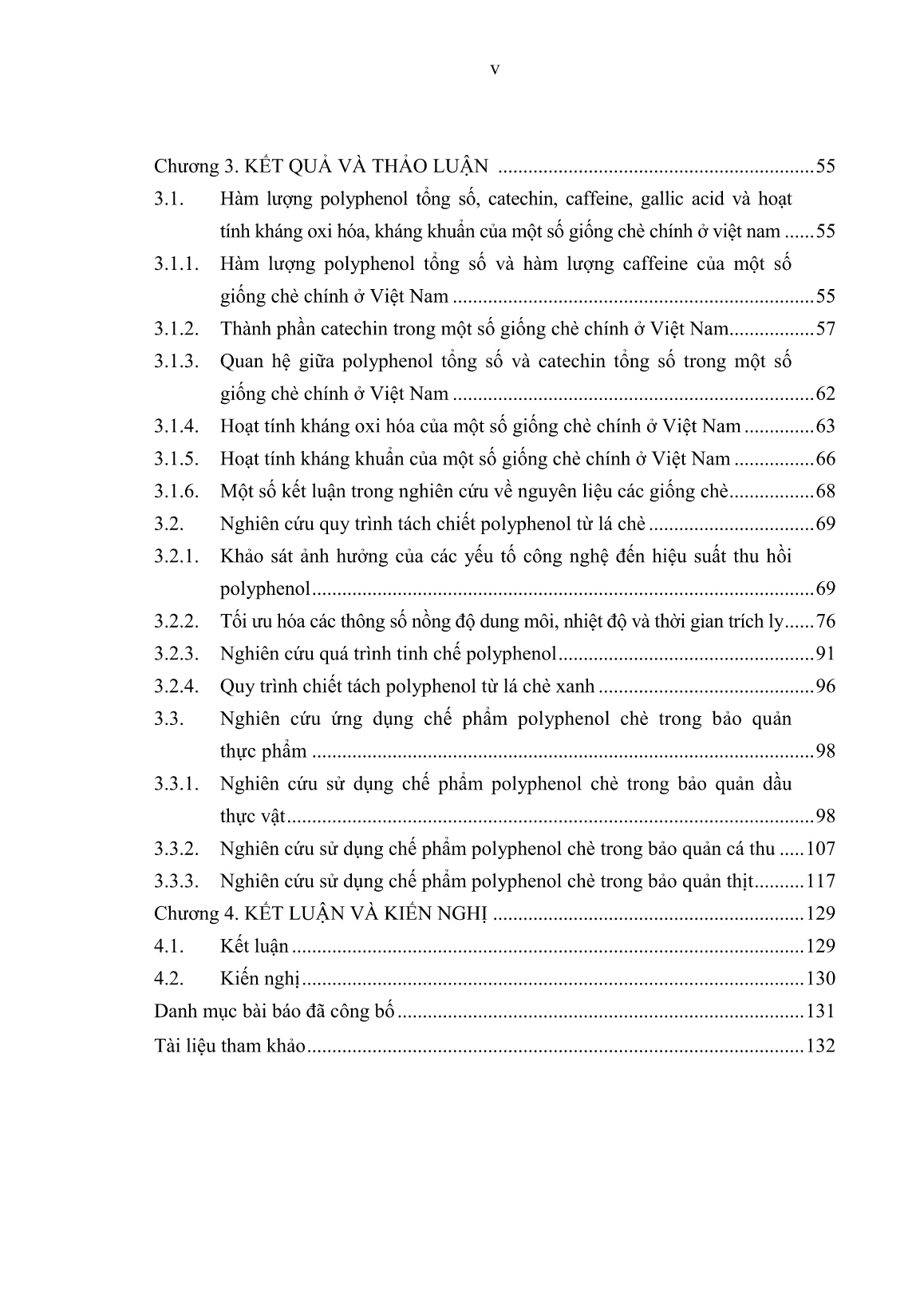 Luận án Nghiên cứu chiết tách polyphenol từ lá chè xanh và ứng dụng trong bảo quản thực phẩm trang 7