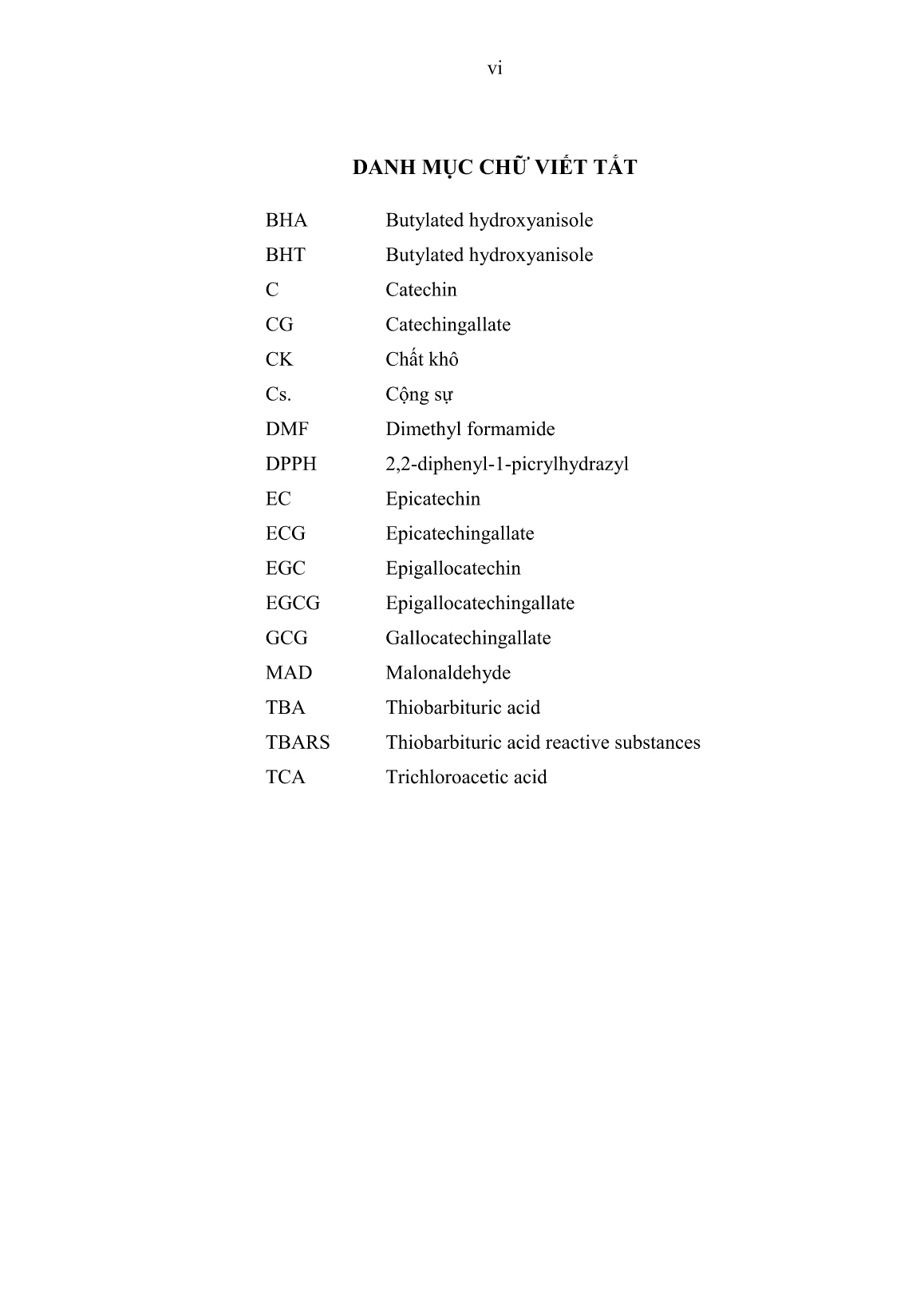 Luận án Nghiên cứu chiết tách polyphenol từ lá chè xanh và ứng dụng trong bảo quản thực phẩm trang 8