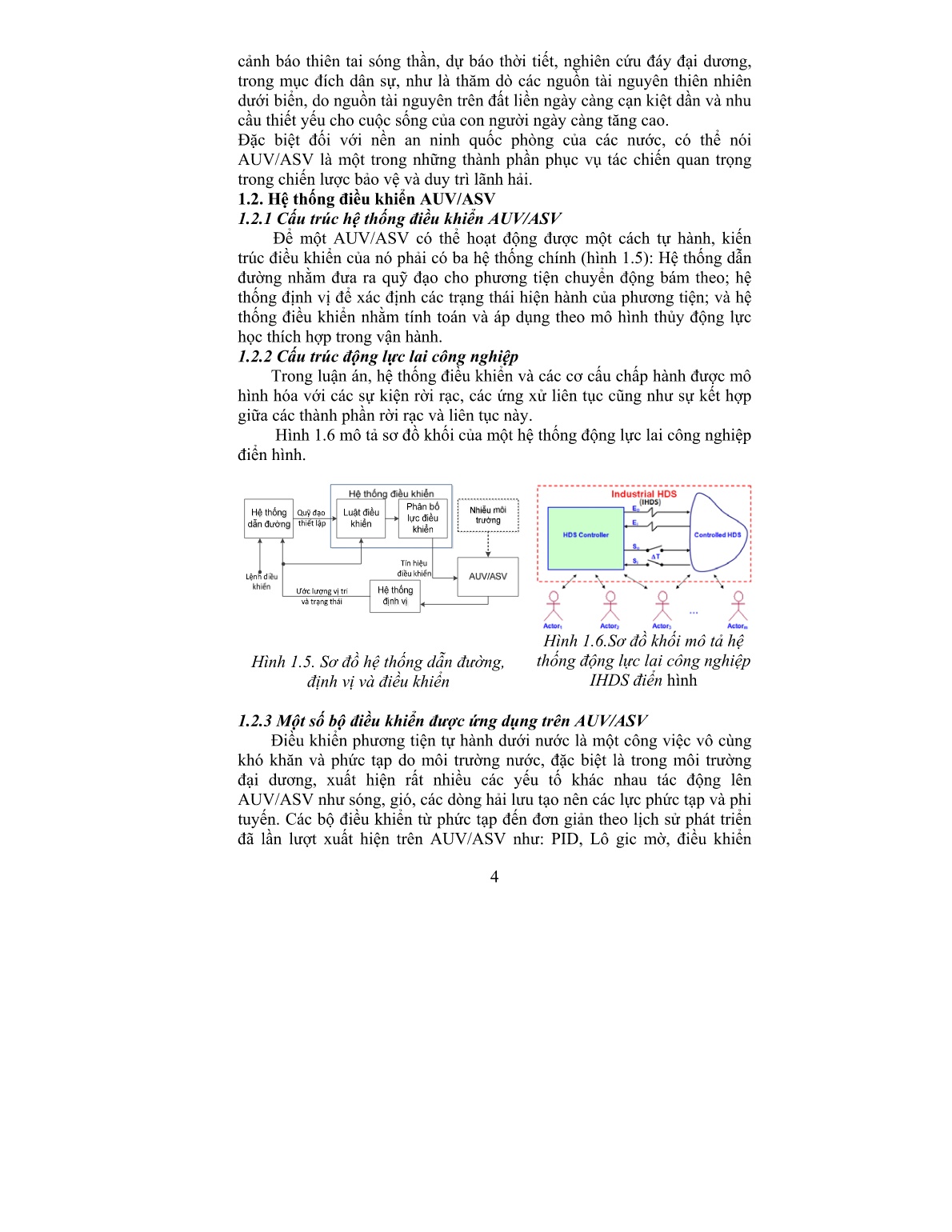 Tóm tắt Luận án Nghiên cứu phương pháp hướng đối tượng trong phân tích và thiết kế 2 điều khiển chuyển động cho thiết bị tự hành AUV/ASV với chuẩn SysML- Modelica và Automate lai trang 4