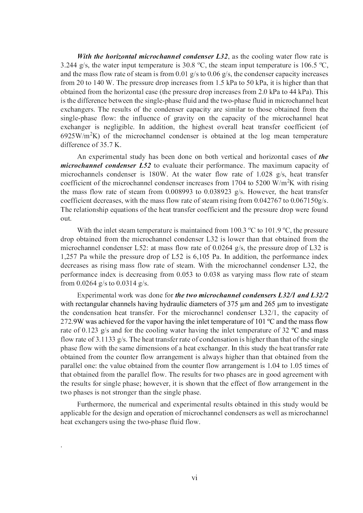 Luận án Nghiên cứu đặc tính truyền nhiệt của quá trình ngưng tụ trong bộ trao đổi nhiệt kênh micro trang 9
