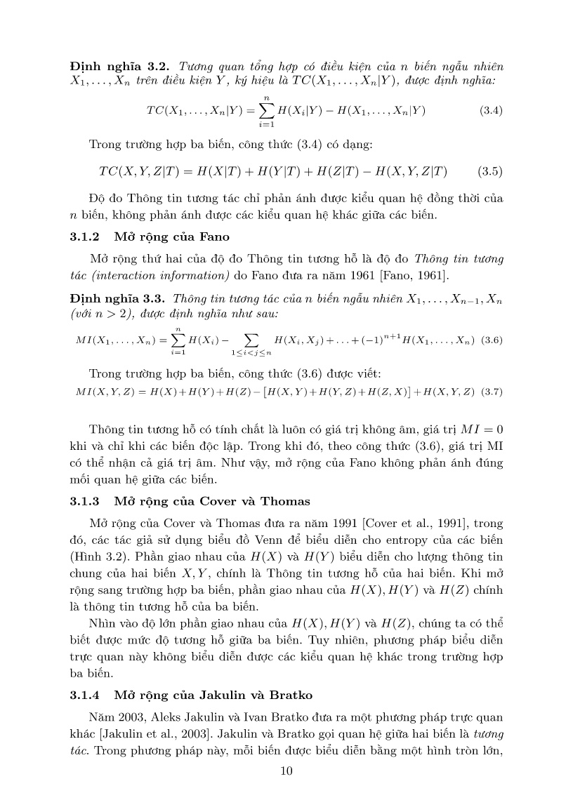 Luận án Bài toán tái tạo mạng sinh học, mở rộng độ đo Thông tin tương hỗ để tái tạo mạng trao đổi chất trang 10