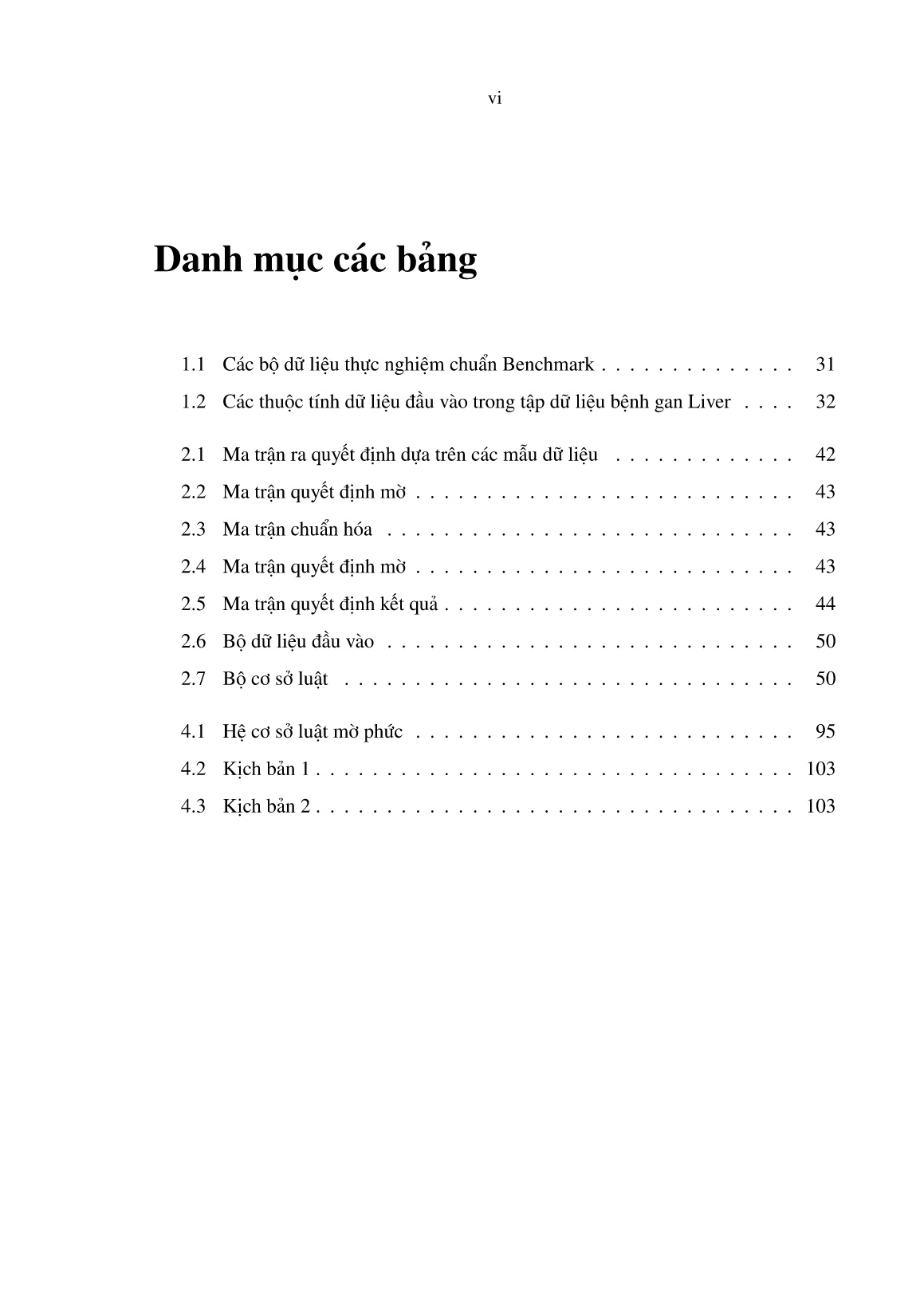 Luận án Một số mở rộng của hệ suy diễn mờ phức cho bài toán hỗ trợ ra quyết định trang 10