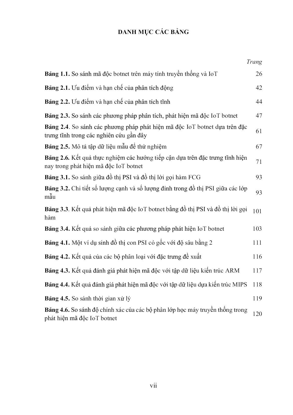 Luận án Nghiên cứu đề xuất đặc trưng đồ thị PSI trong phát hiện mã độc botnet trên các thiết bị Iot trang 9