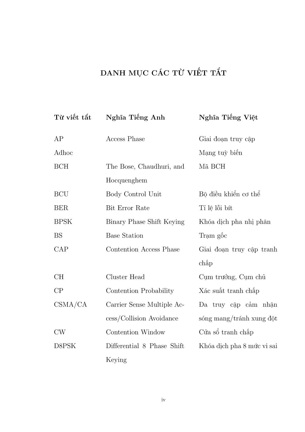 Luận án Nghiên cứu phương pháp nâng cao thông lượng của mạng wban phân cụm dựa trên chuẩn IEEE 802.15.6 trang 8