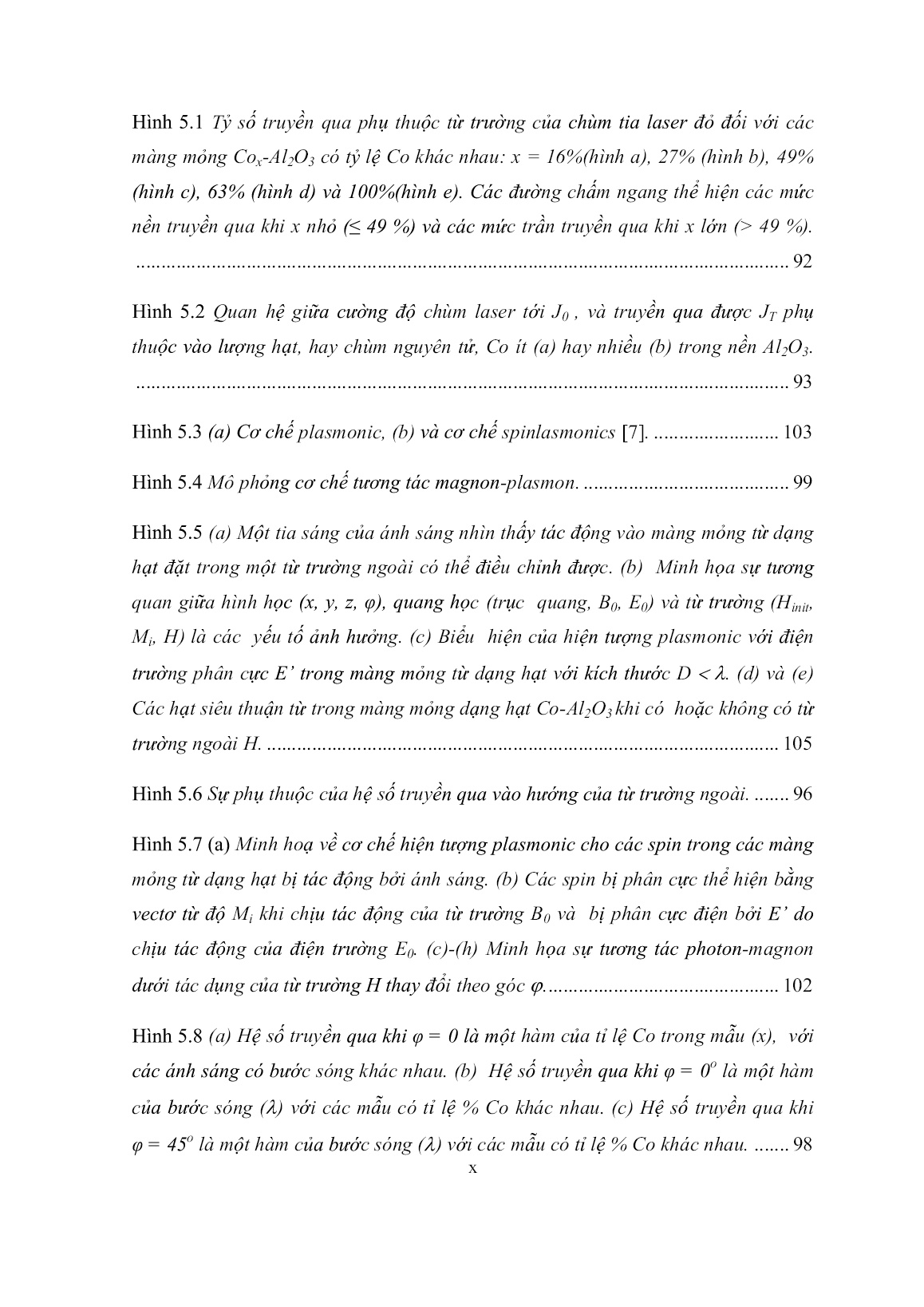 Luận án Hiện tượng plasmonic của các hạt nano sắt từ Co trong các màng mỏng Co-Ag và Co-Al2O3 trang 10
