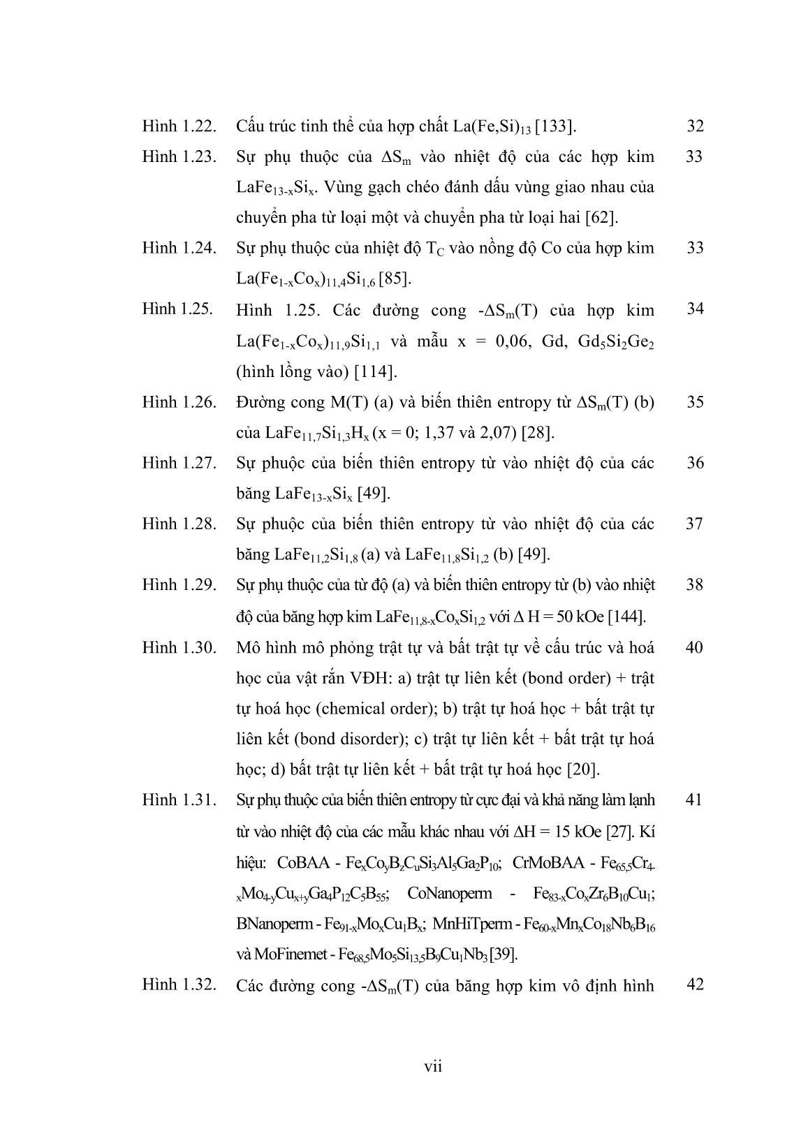 Luận án Hiệu ứng từ nhiệt của hợp kim Ni-Mn-Sn, La-(Fe,Co)-(Si,B) và Fe-(Co,Gd,Dy)-Zr chế tạo bằng phương pháp nguội nhanh trang 9