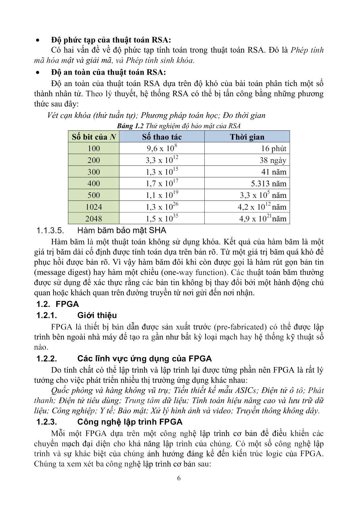 Luận án Bảo mật Bitstream FPGA trang 8
