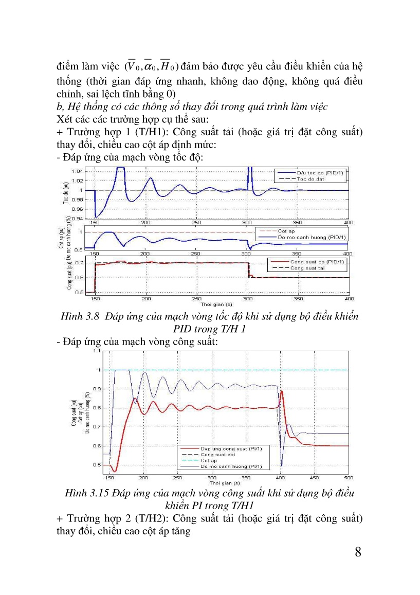 Luận án Nghiên cứu ứng dụng mạng mờ nơ-ron để xây dựng thuật toán điều khiển hệ điều tốc turbine-máy phát thủy điện trang 8