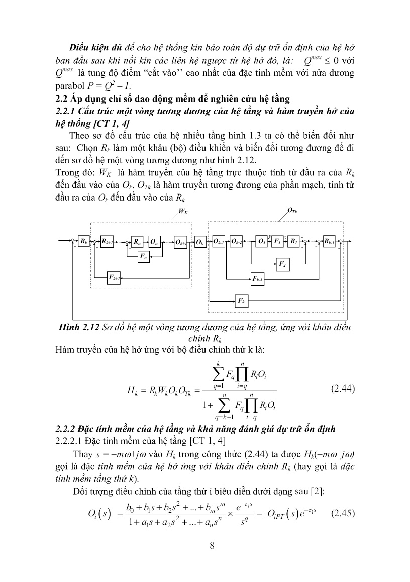 Luận án Nghiên cứu phát triển lý thuyết hệ điều khiển nhiều tầng trong điều khiển quá trình nhiệt trên cơ sở chỉ số dao động mềm trang 8