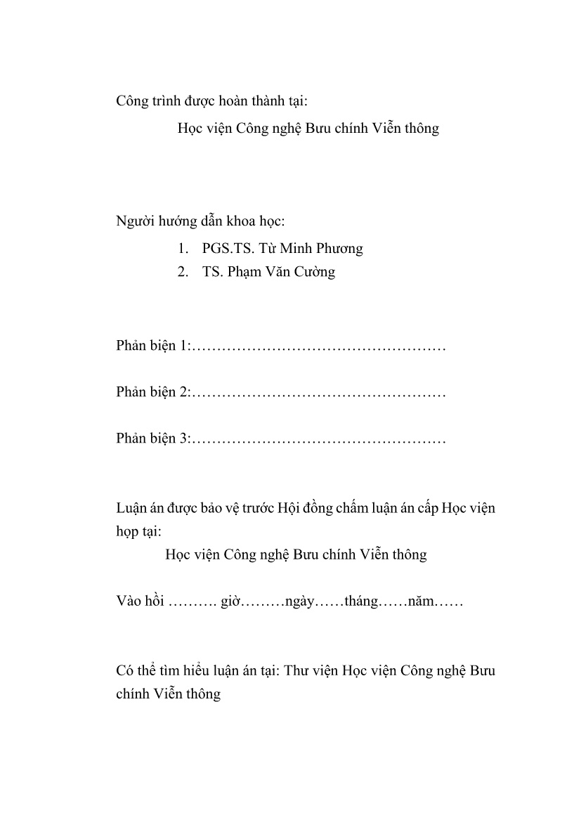 Luận án Nghiên cứu phương pháp học máy cho nhận dạng hoạt động sử dụng cảm biến mang trên người trang 2