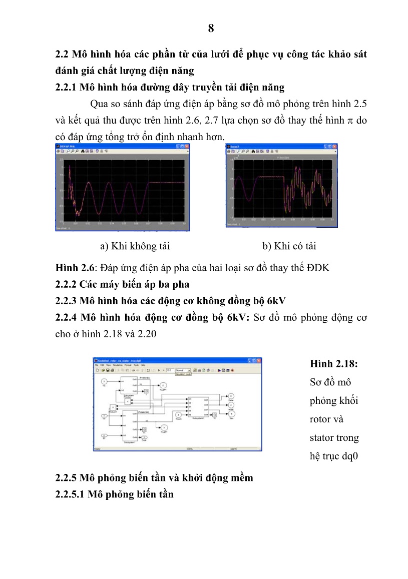 Luận án Nghiên cứu nâng cao chất lượng điện năng mạng 6KV mỏ lộ thiên vùng Quảng Ninh trang 10