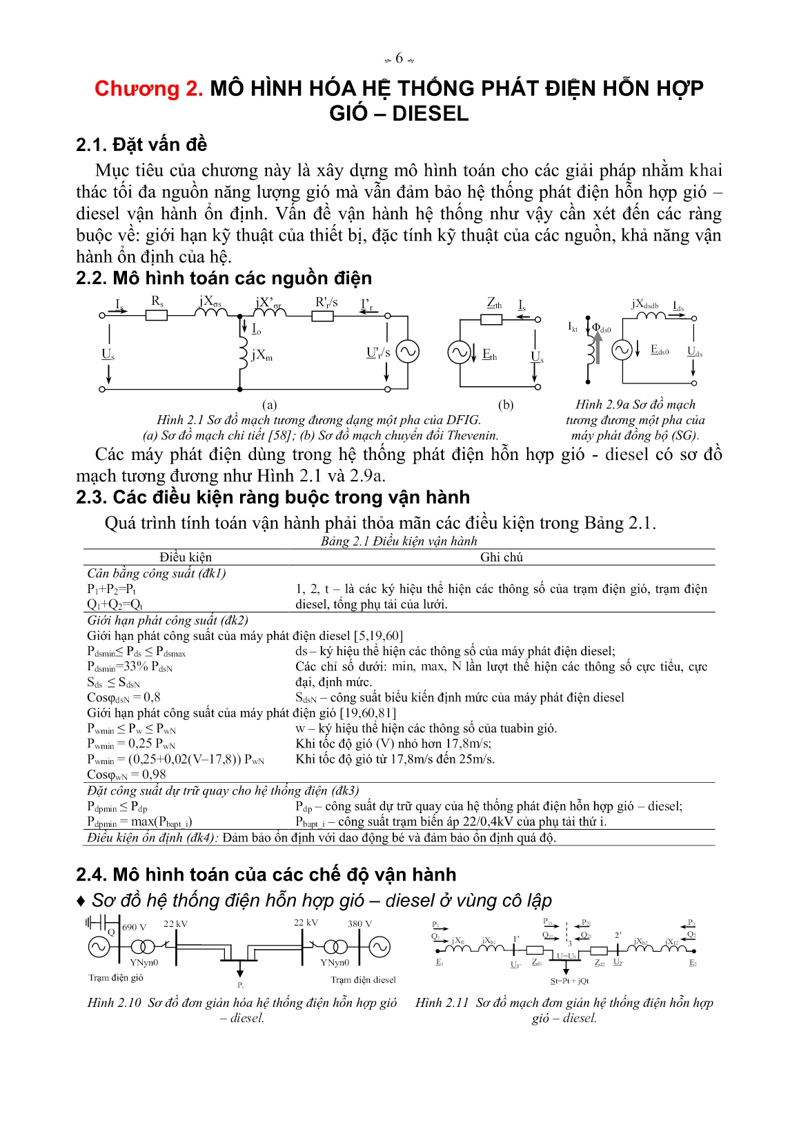 Luận án Nghiên cứu hệ thống phát điện gió – diesel nhằm nâng cao mức thâm nhập điện gió với lưới cô lập trang 8