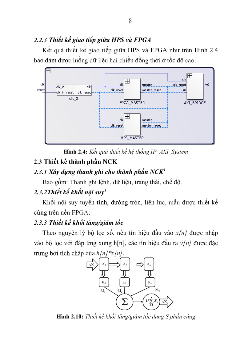 Luận án Nghiên cứu xây dựng bộ điều khiển CNC–ON–CHIP trang 10