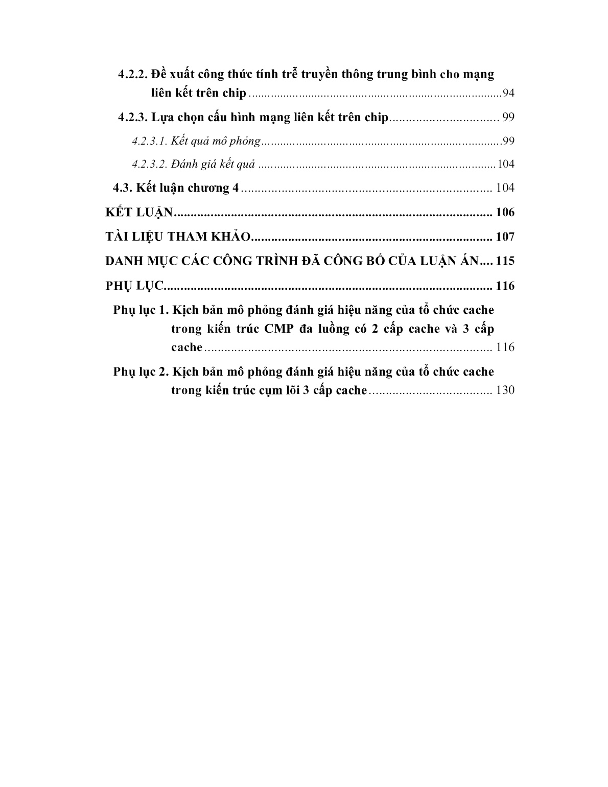 Luận án Tối ưu hóa và đánh giá hiệu năng của tổ chức cache trong hệ thống vi xử lý thế hệ sau trang 9