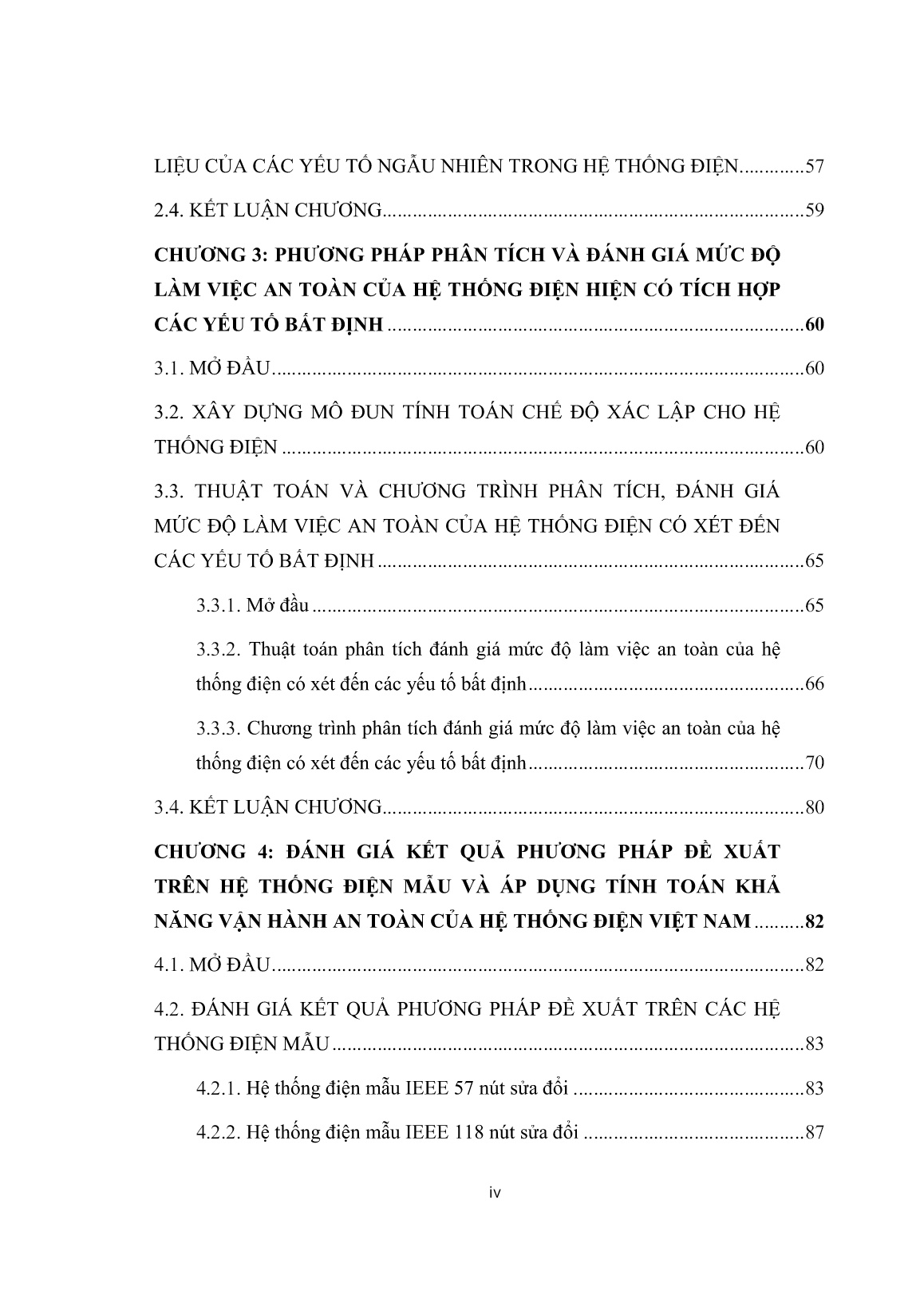 Luận án Đánh giá ảnh hưởng của các yếu tố bất định đối với sự làm việc an toàn của hệ thống điện Việt Nam trang 6