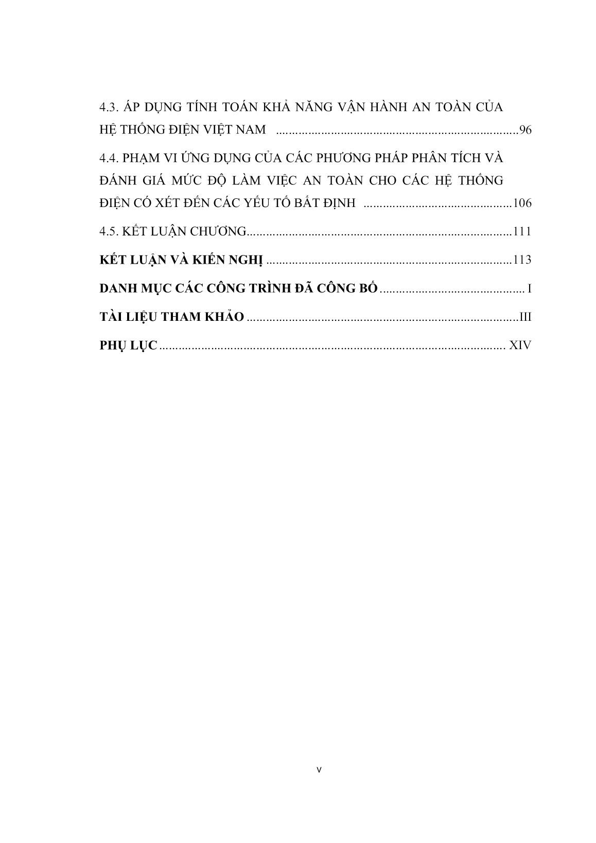 Luận án Đánh giá ảnh hưởng của các yếu tố bất định đối với sự làm việc an toàn của hệ thống điện Việt Nam trang 7