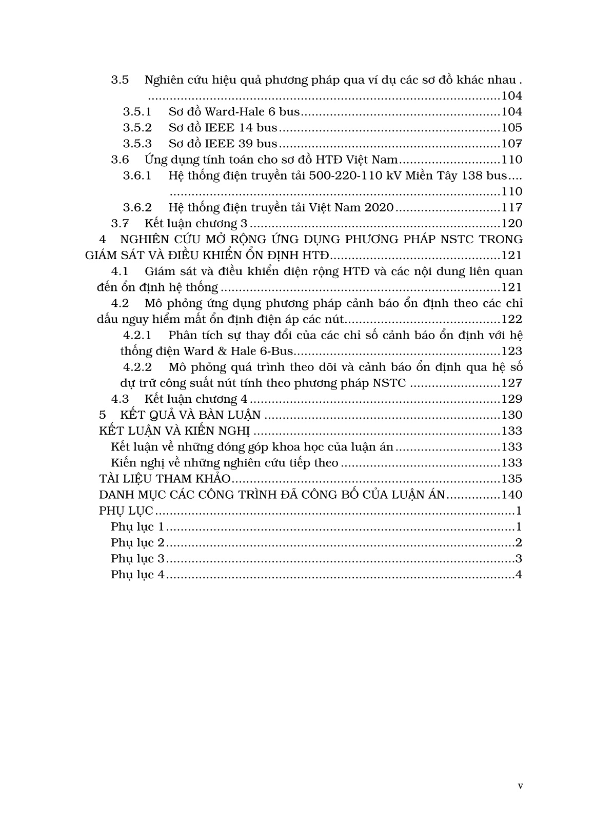 Luận án Nghiên cứu phương pháp xác định giới hạn truyền tải theo điều kiện ổn định hệ thống điện phức tạp, ứng dụng vào hệ thống điện Việt Nam trang 7