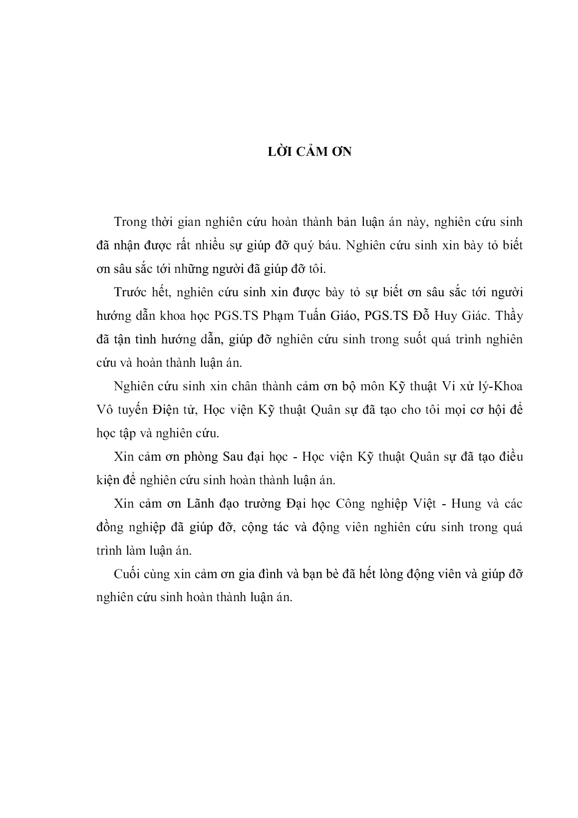 Luận án Nghiên cứu mô hình số hóa đối với các tín hiệu ngẫu nhiên ứng dụng trong xử lý tín hiệu radar khí tượng trang 4