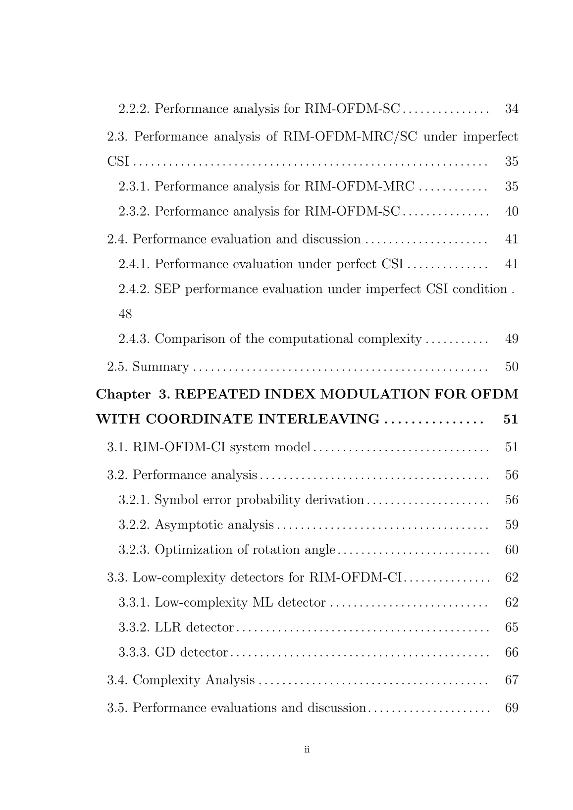 Luận án Repeated Index Modulation for OFDM Systems trang 6