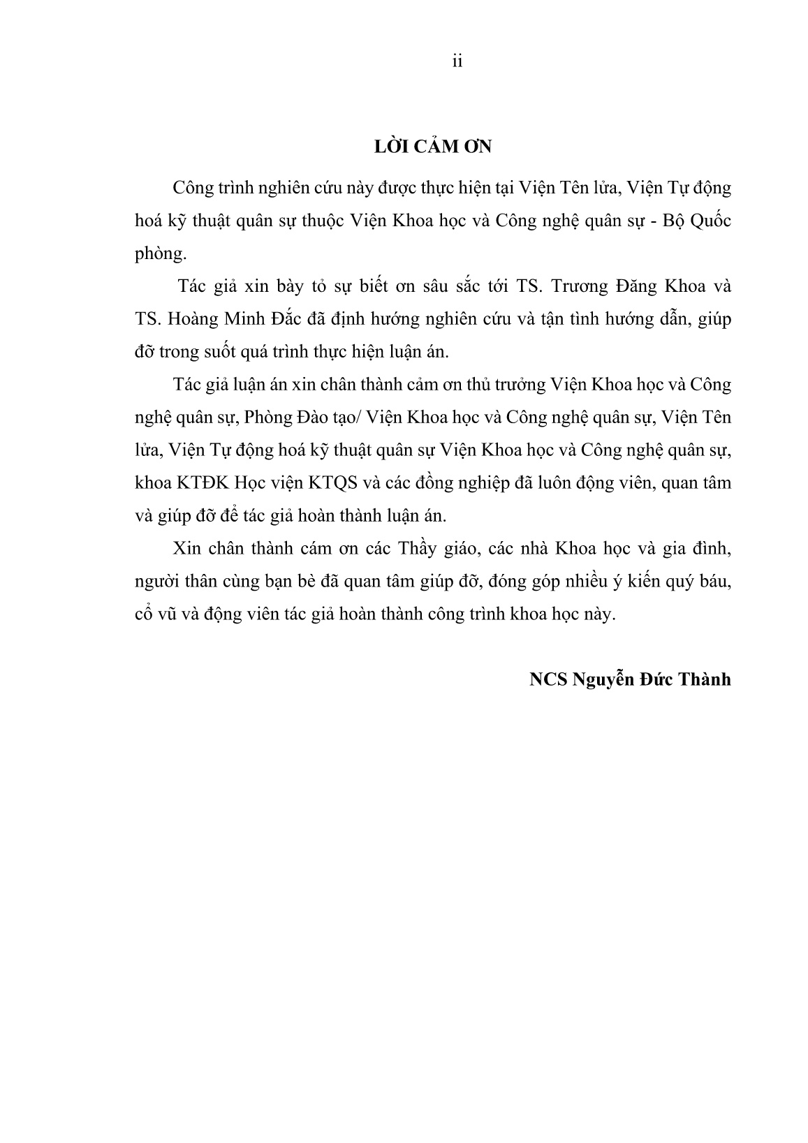 Luận án Ứng dụng mạng nơron nhận dạng các tham số khí động kênh độ cao nhằm nâng cao hiệu quả thiết kế thiết bị bay trang 4