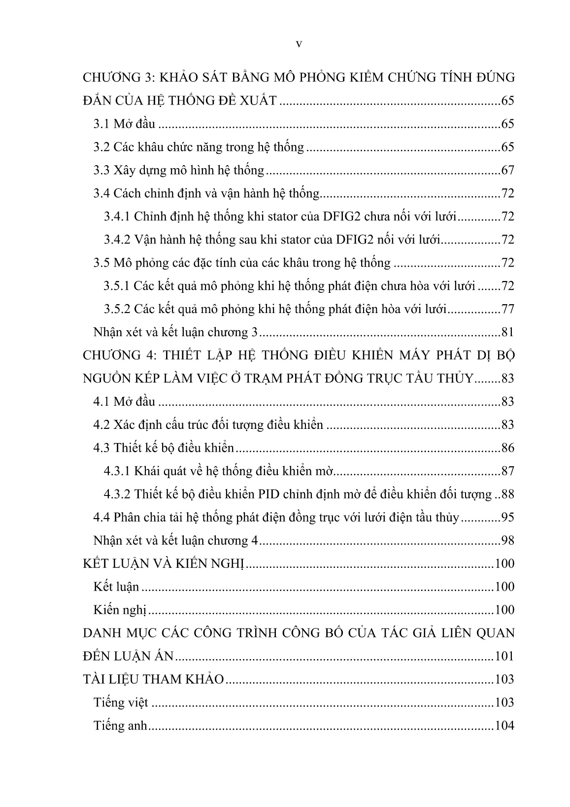 Luận án Nâng cao hiệu quả sử dụng máy điện dị bộ nguồn kép cho hệ thống phát điện đồng trục trên tầu thủy trang 7