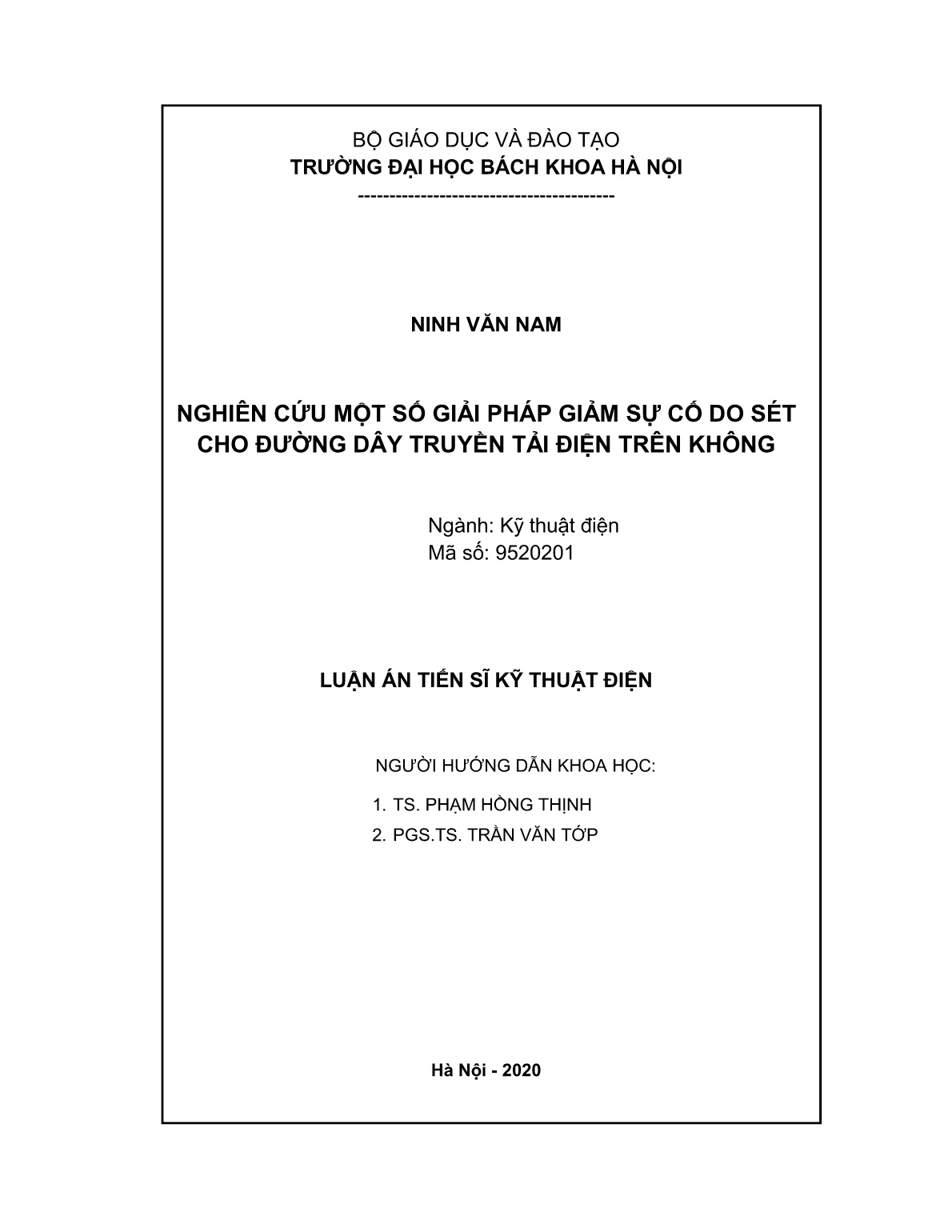 Luận án Nghiên cứu một số giải pháp giảm sự cố do sét cho đường dây truyền tải điện trên không trang 2