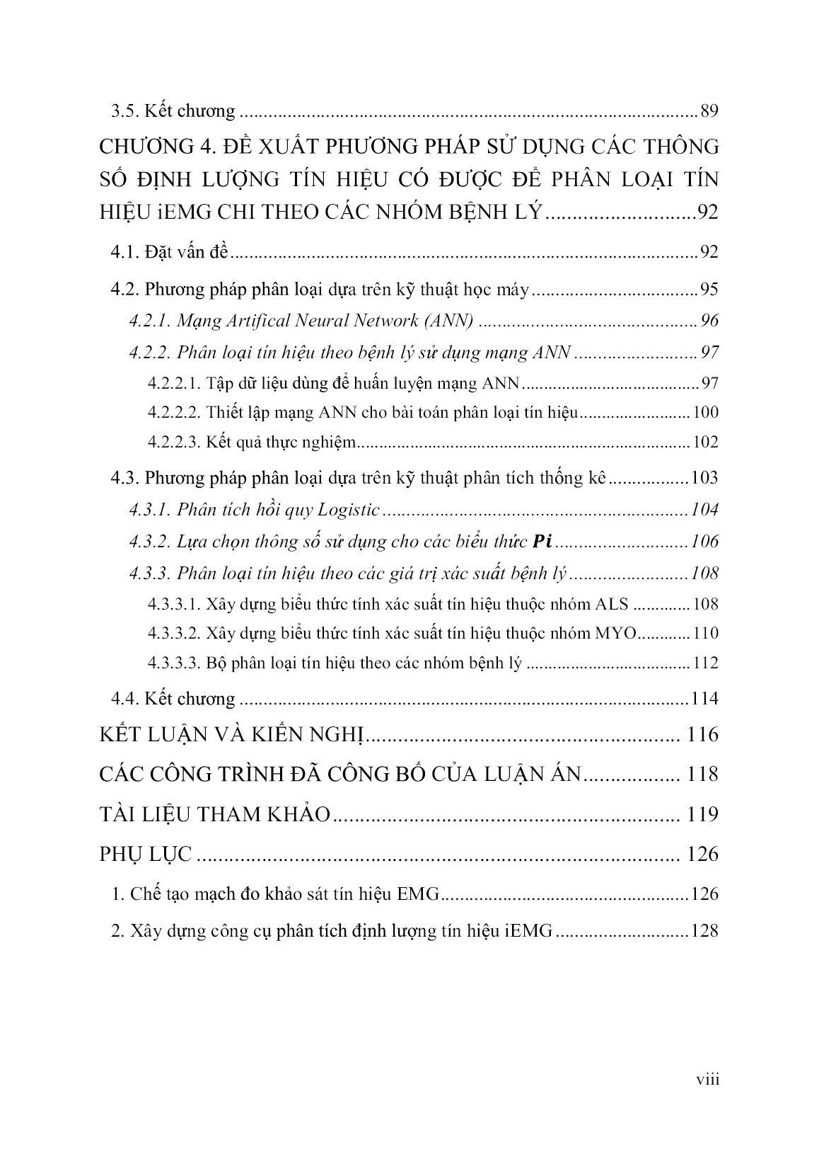 Luận án Phát triển phương pháp phân tích định lượng tín hiệu IEMG chi trên hỗ trợ chẩn đoán bệnh lý trang 8