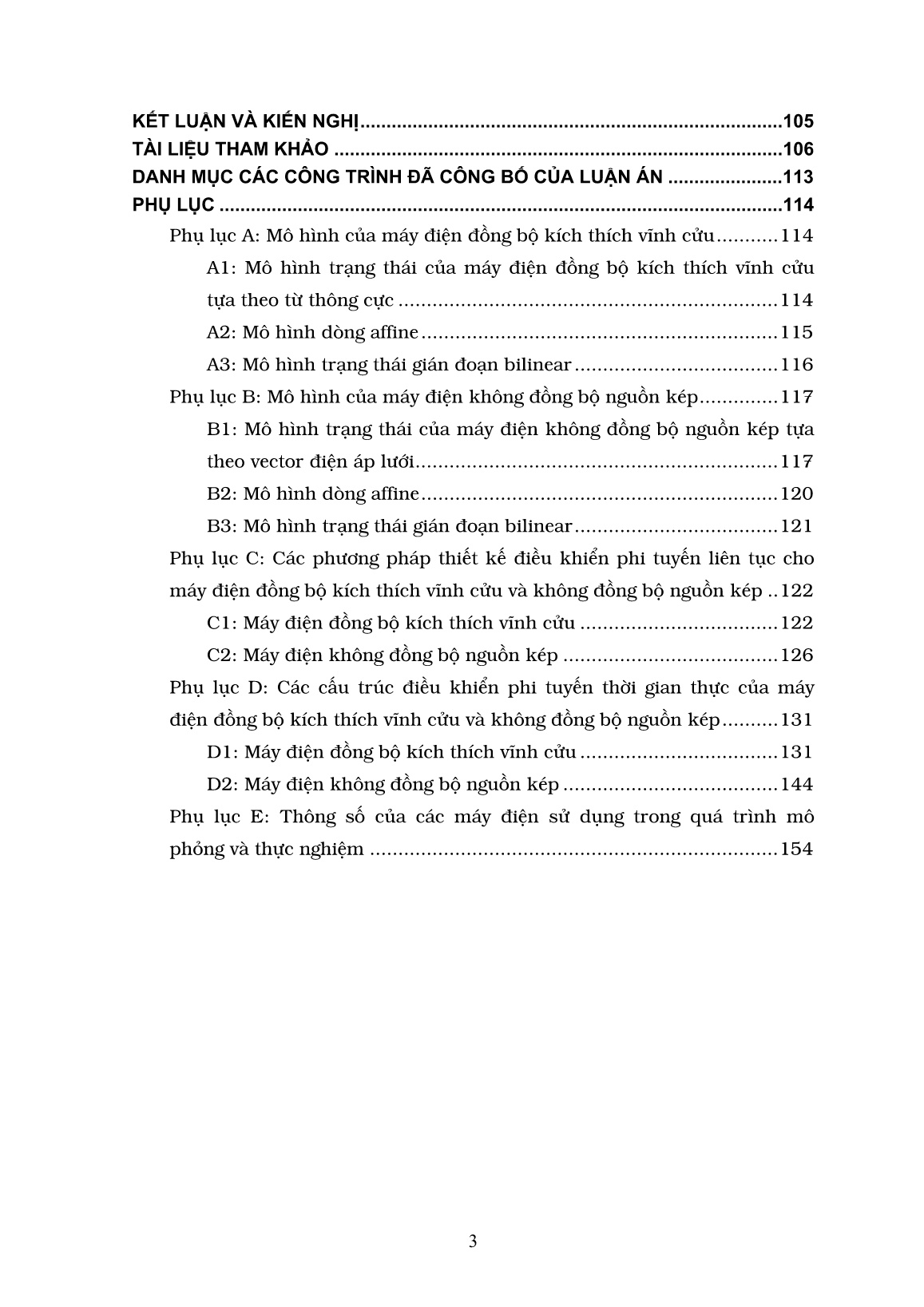 Luận án Điều khiển vector phi tuyến cho máy điện xoay chiều ba pha trong điều kiện thời gian thực trang 7