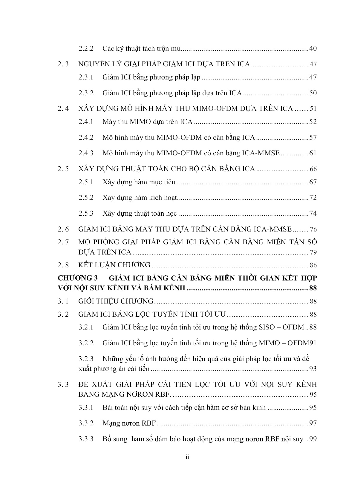 Luận án Giảm can nhiễu trong hệ thống MIMO - OFDM trang 5