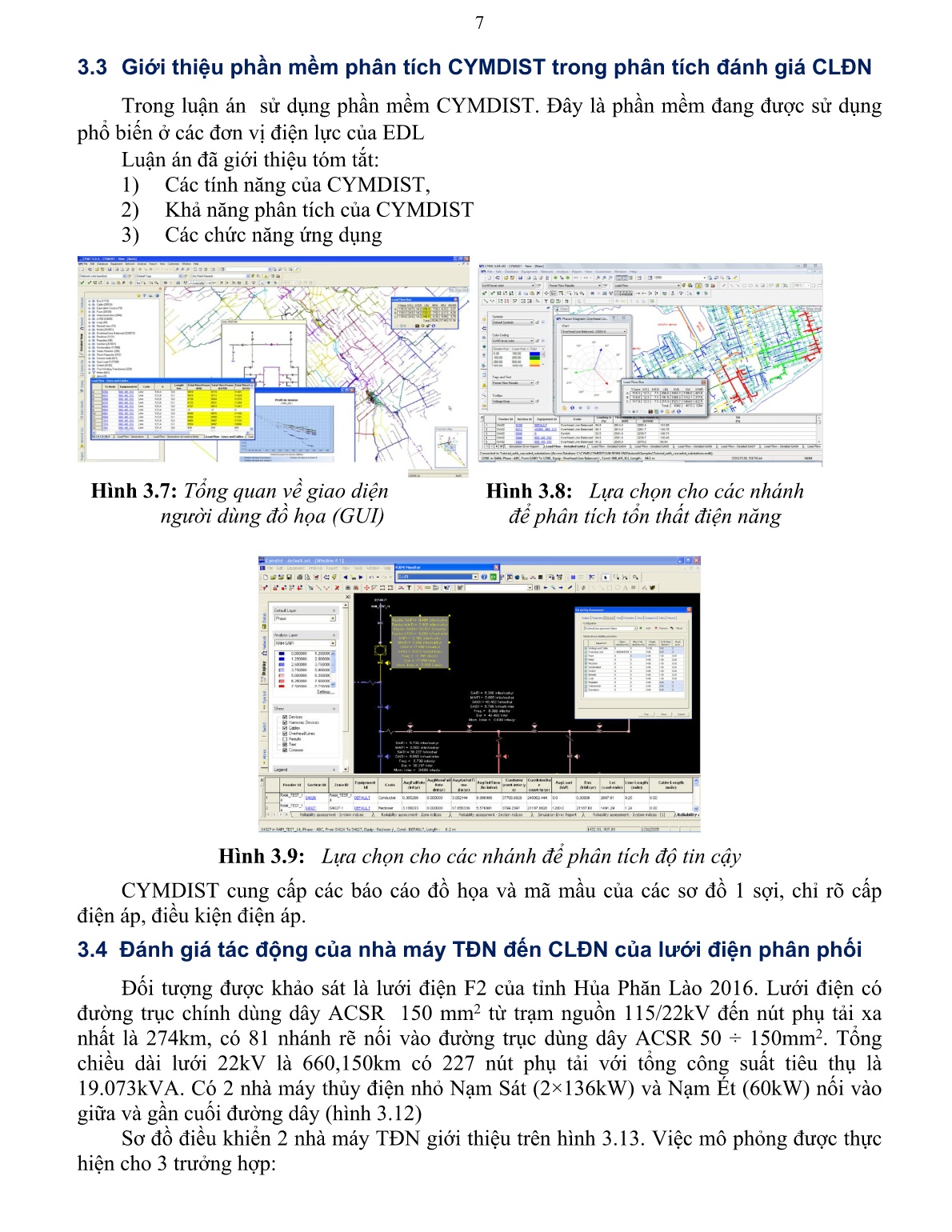 Luận án Nghiên cứu nâng cao chất lượng điện năng và giảm tổn thất trong lưới điện phân phối, ứng dụng vào lưới điện của công ty điện lực Lào (EDL) trang 7