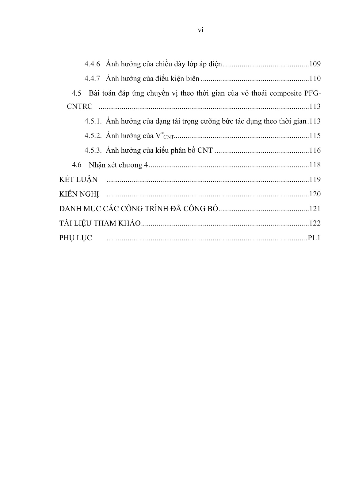 Luận án Phân tích tĩnh và động tấm, vỏ thoải hai độ cong Composite nano carbon - áp điện trang 8