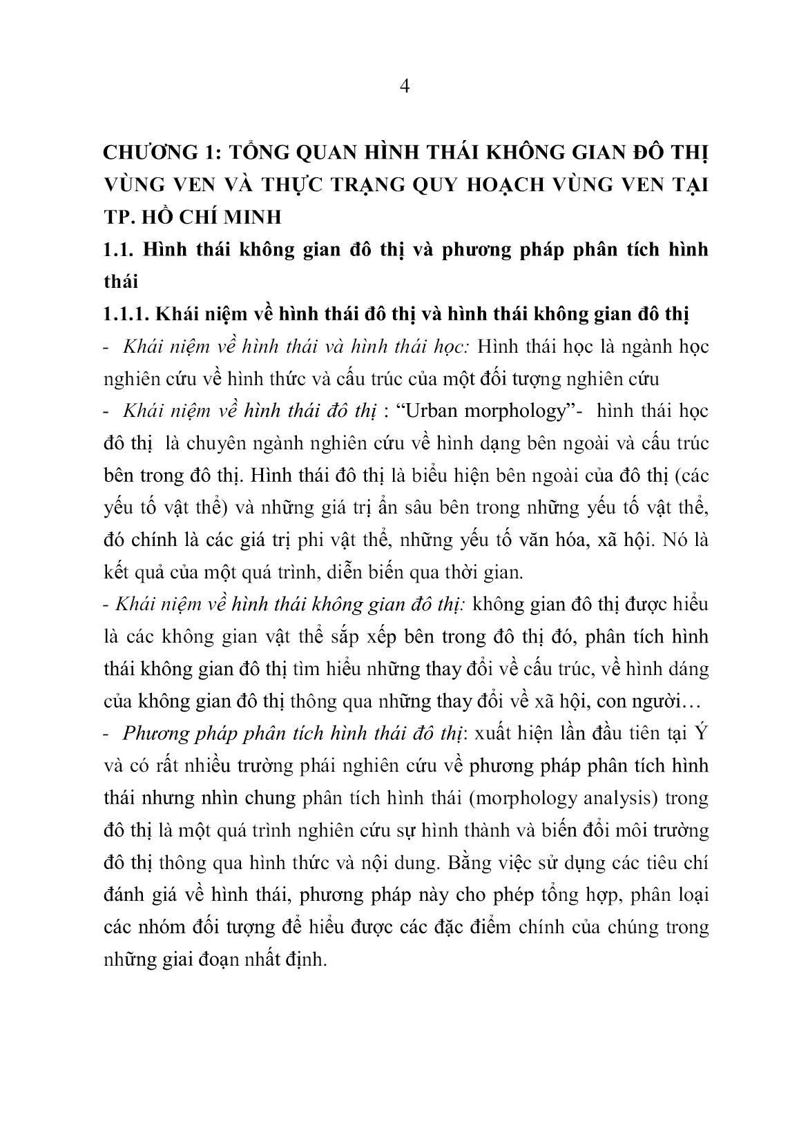 Tóm tắt Luận án Định hướng phát triển không gian vùng ven Thành phố Hồ Chí Minh trang 7