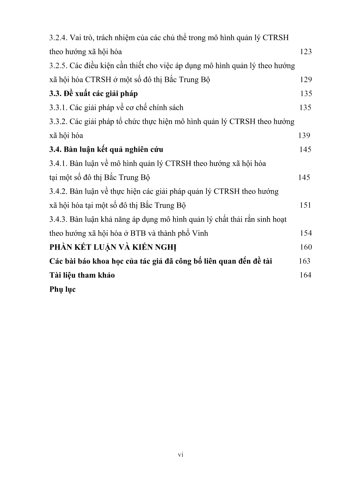 Luận án Mô hình và giải pháp quản lý chất thải rắn sinh hoạt theo hướng xã hội hoá cho một số đô thị Bắc Trung Bộ Việt Nam trang 8