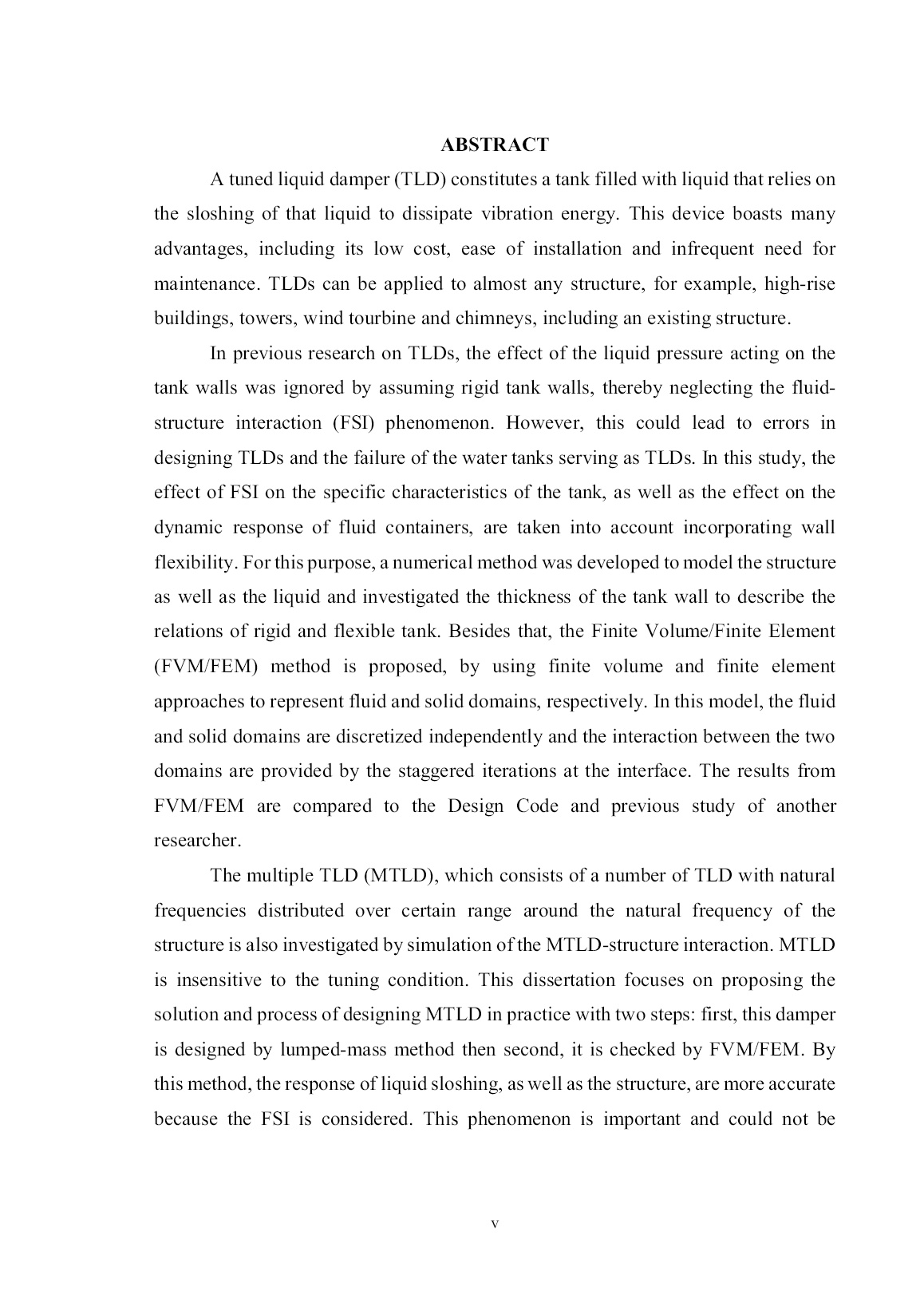 Luận án Ứng dụng bể chứa chất lỏng có thành mỏng trong việc kháng chấn và điều khiển dao động công trình trang 7