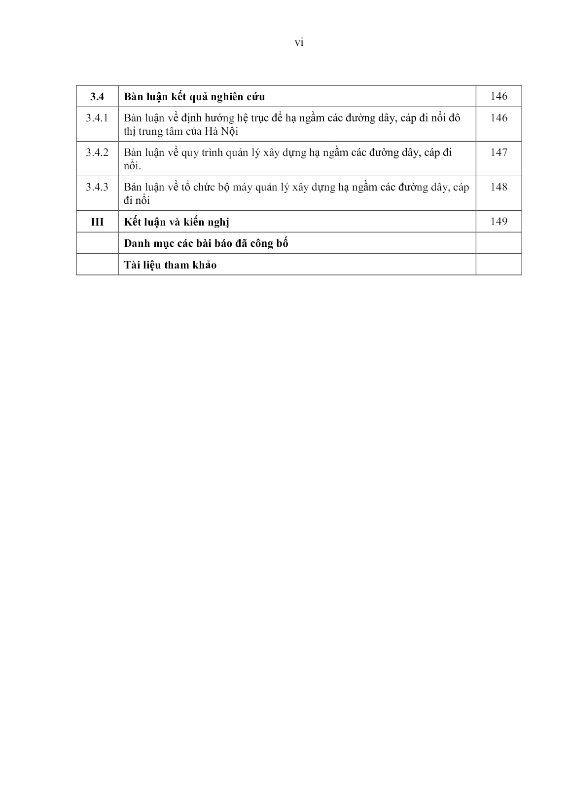 Luận án Quản lý xây dựng hạ ngầm các đường dây, cáp đi nổi tại đô thị trung tâm Thành phố Hà Nội trang 8