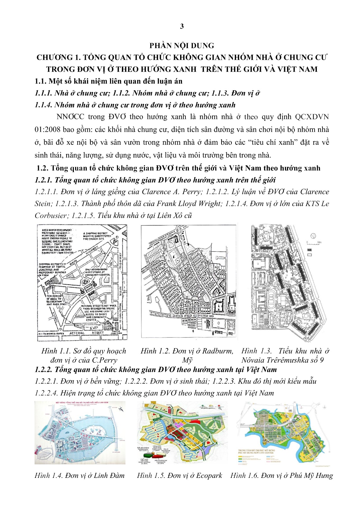 Tóm tắt Luận án Tổ chức không gian nhóm nhà ở chung cư trong đơn vị ở theo hướng xanh tại các đô thị tỉnh Thái Nguyên trang 5