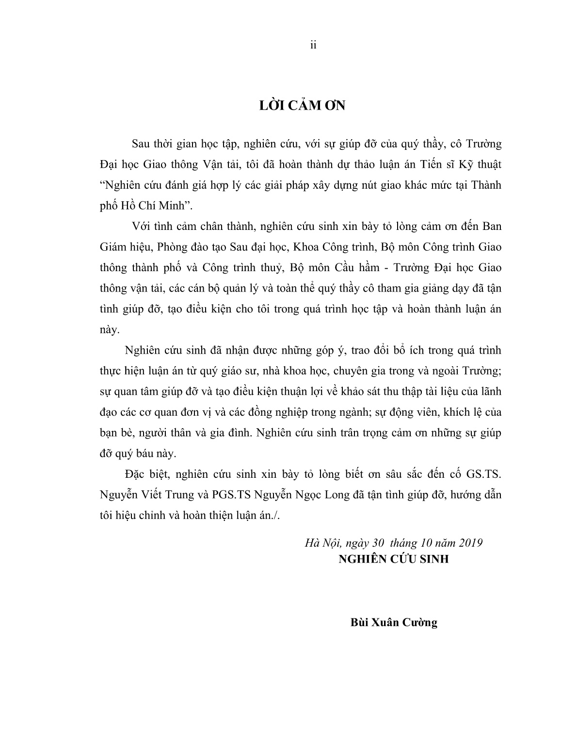 Luận án Nghiên cứu đánh giá hợp lý các giải pháp xây dựng nút giao khác mức tại Thành phố Hồ Chí Minh trang 4