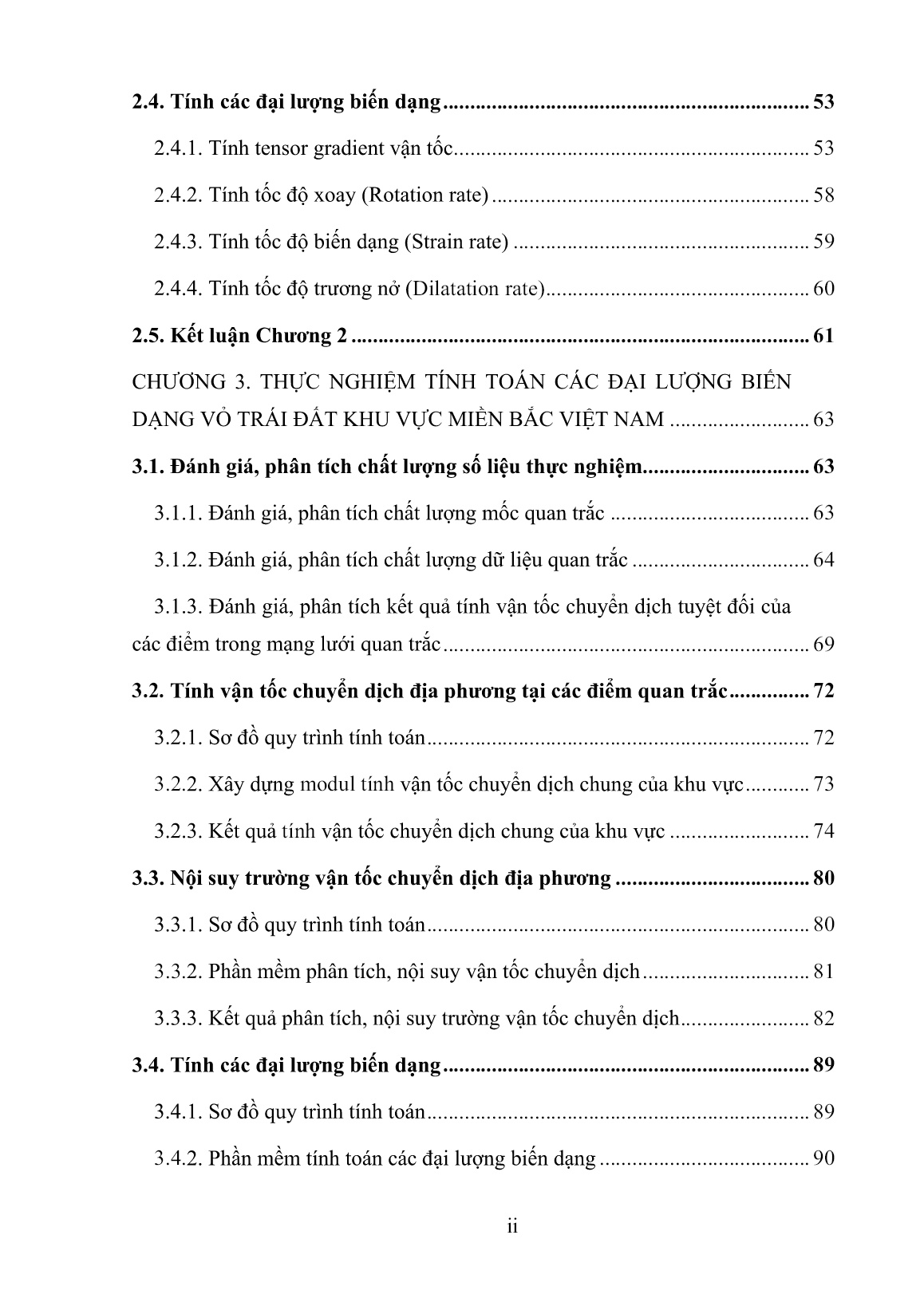 Luận án Nghiên cứu ứng dụng lý thuyết xấp xỉ sóng nhỏ (biến đổi Wavelet) để phân tích nội suy vận tốc chuyển dịch và biến dạng không gian từ kết quả xử lý dữ liệu đo GPS mạng lưới trắc địa địa động lực khu vực miền Bắc Việt Nam trang 6