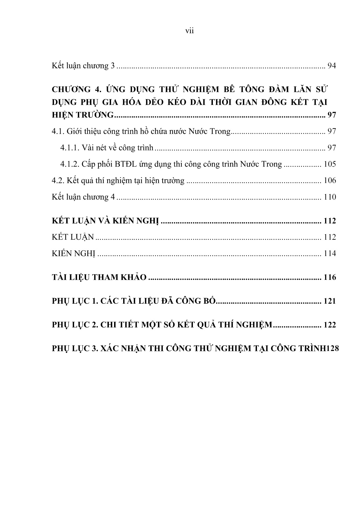 Luận án Nghiên cứu ảnh hưởng của phụ gia hóa dẻo kéo dài thời gian đông kết đến một số tính chất cơ lý của bê tông đầm lăn sử dụng cho đập trọng lực trang 9