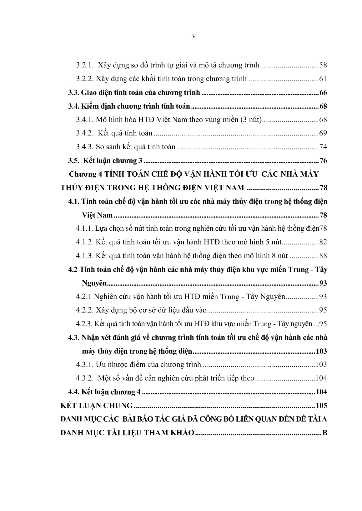 Luận án Tối ưu hóa chế độ vận hành các nhà máy thủy điện trong hệ thống điện Việt Nam trang 7