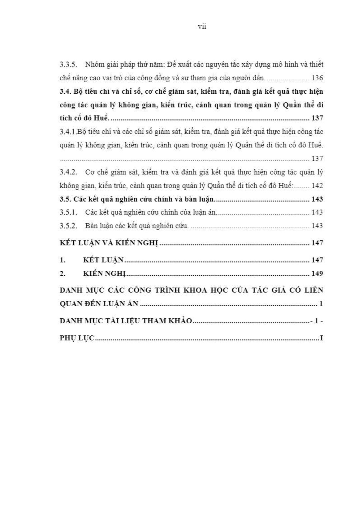 Luận án Quản lý không gian, kiến trúc, cảnh quan Quần thể di tích cố đô Huế trang 9