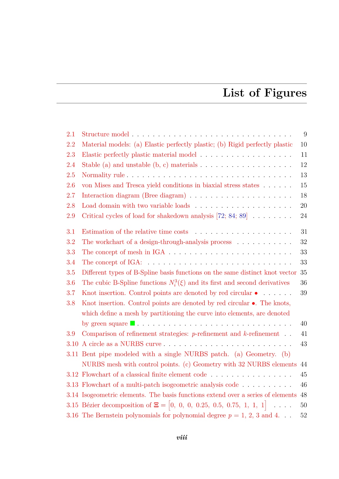 Luận án Isogeometric finite element method for limit and shakedown analysis of structures trang 9