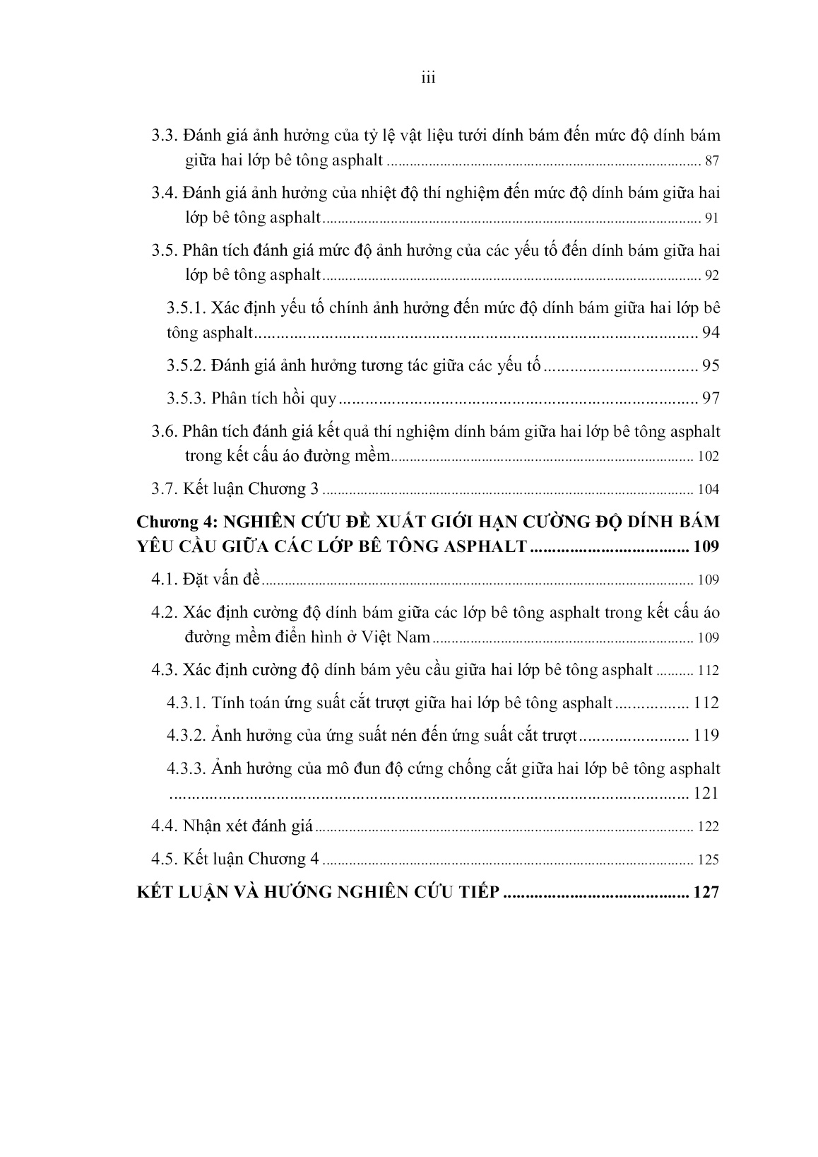 Luận án Nghiên cứu ứng xử dính bám và đề xuất giới hạn cường độ dính bám giữa hai lớp bê tông ASPhalt trong kết cấu áo đường mềm ở Việt Nam trang 3