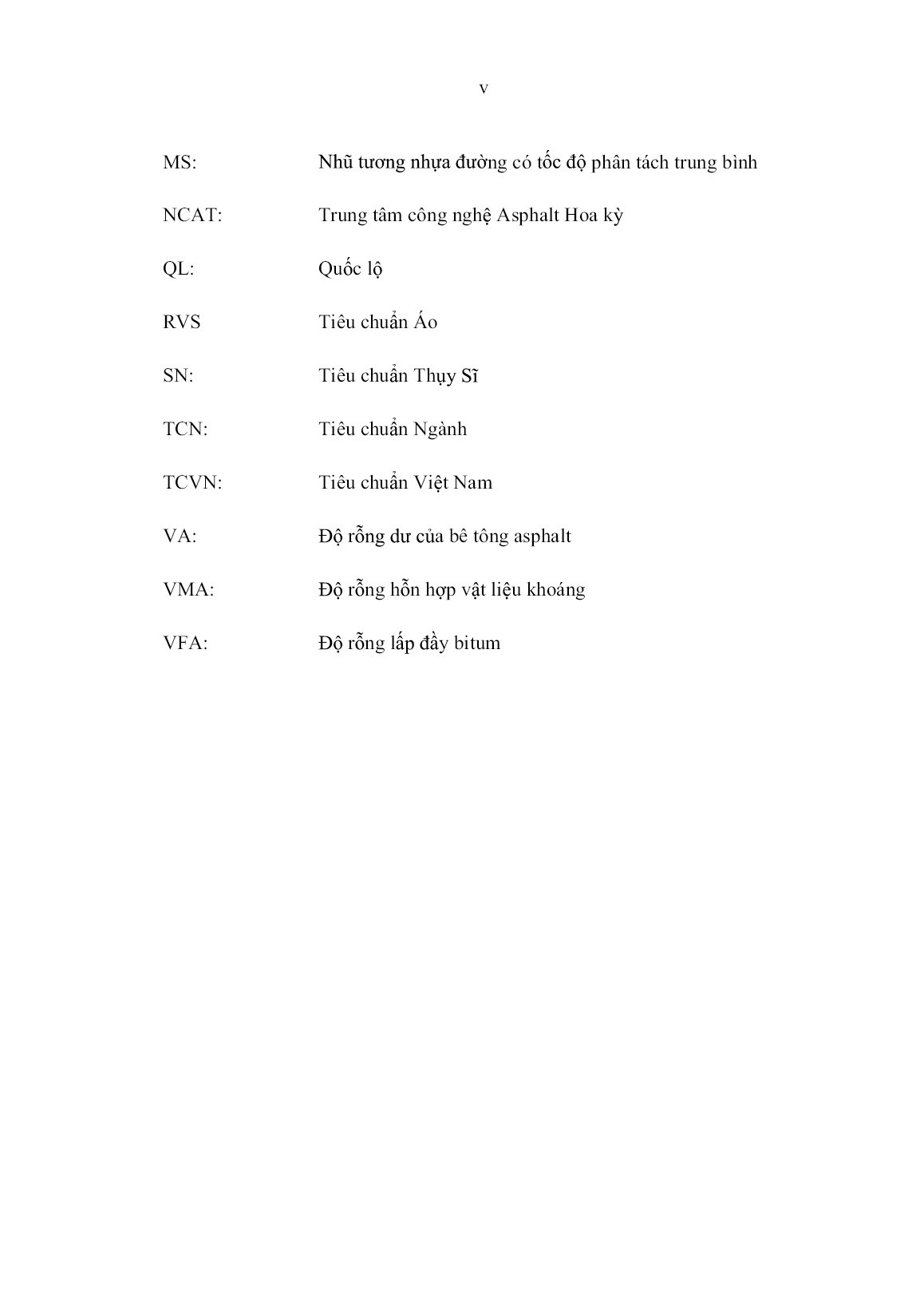 Luận án Nghiên cứu ứng xử dính bám và đề xuất giới hạn cường độ dính bám giữa hai lớp bê tông ASPhalt trong kết cấu áo đường mềm ở Việt Nam trang 5