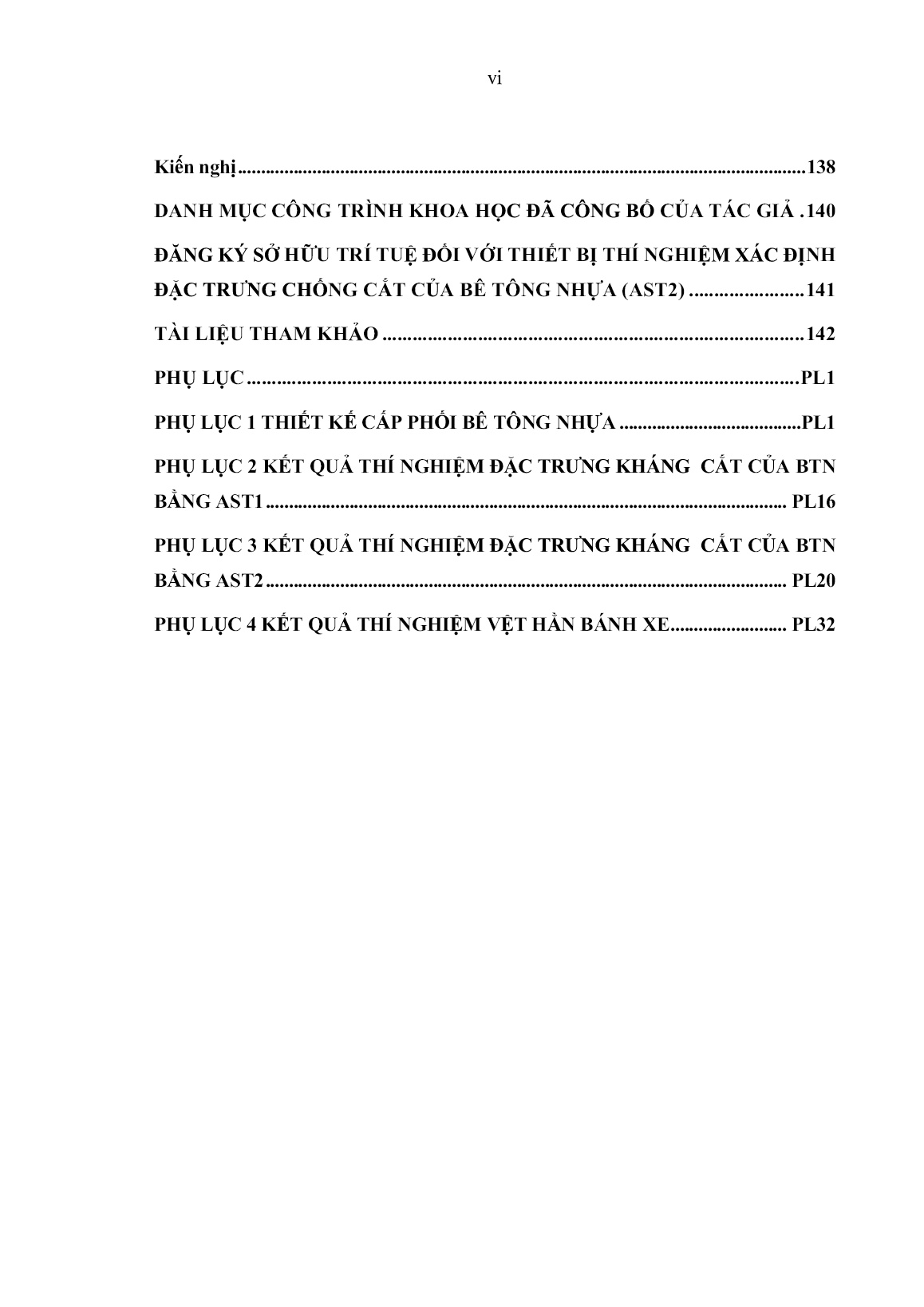 Luận án Nghiên cứu các đặc trưng kháng cắt của bê tông nhựa dùng làm tầng mặt cho kết cấu áo đường ô tô trang 8