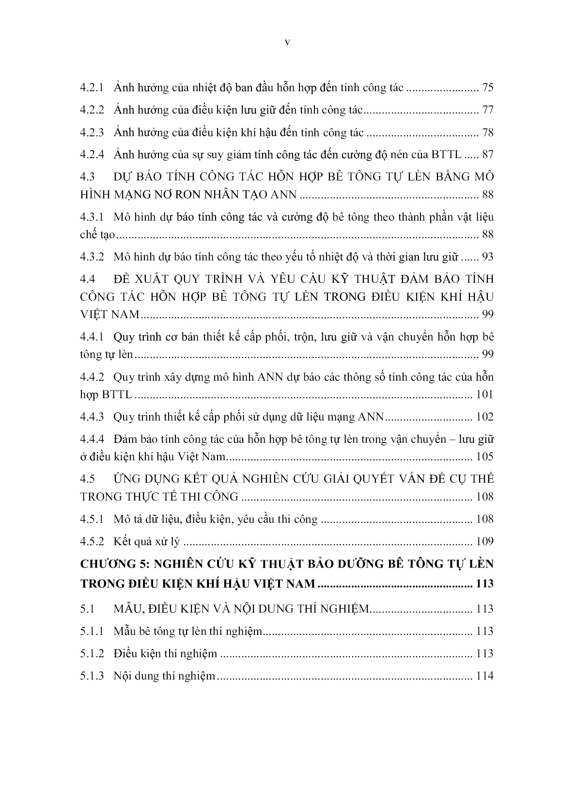 Luận án Nghiên cứu tính công tác hỗn hợp bê tông và kỹ thuật bảo dưỡng bê tông tự lèn trong điều kiện khí hậu Việt Nam trang 8