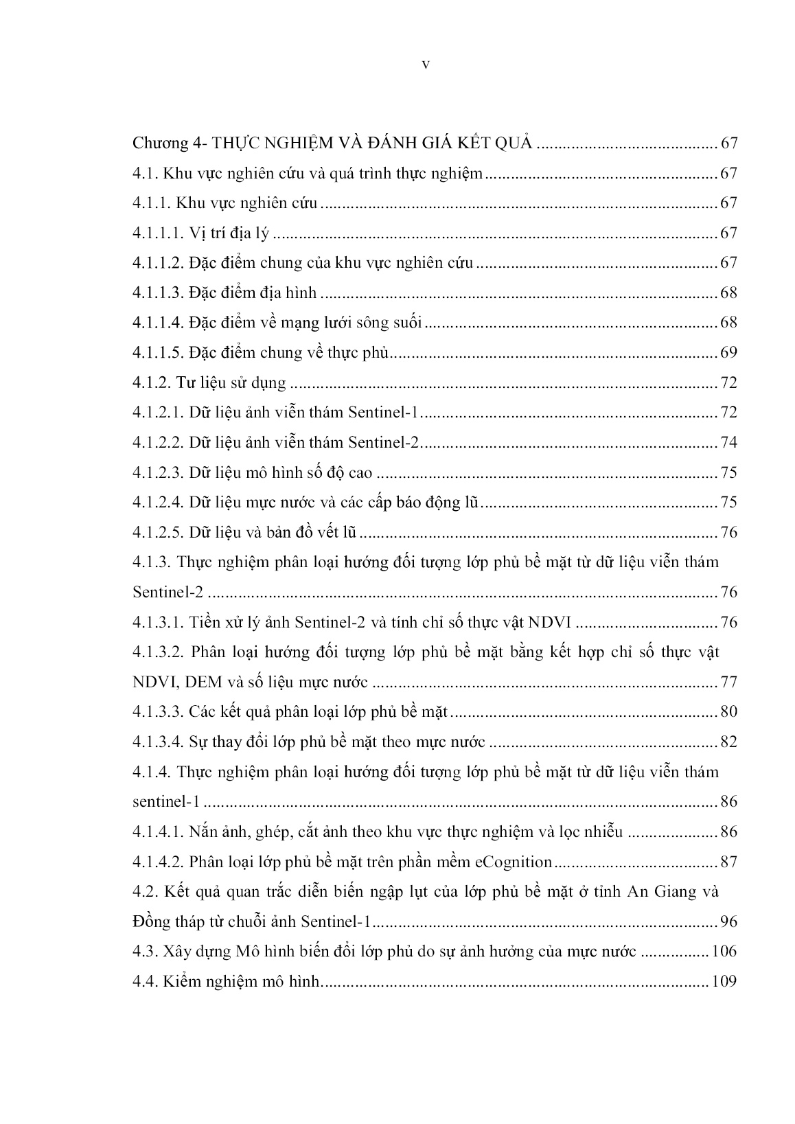 Luận án Mô hình hóa sự biến đổi các lớp phủ bề mặt do lũ lụt ở Đồng bằng sông Cửu Long bằng tư liệu viễn thám và GIS trang 7