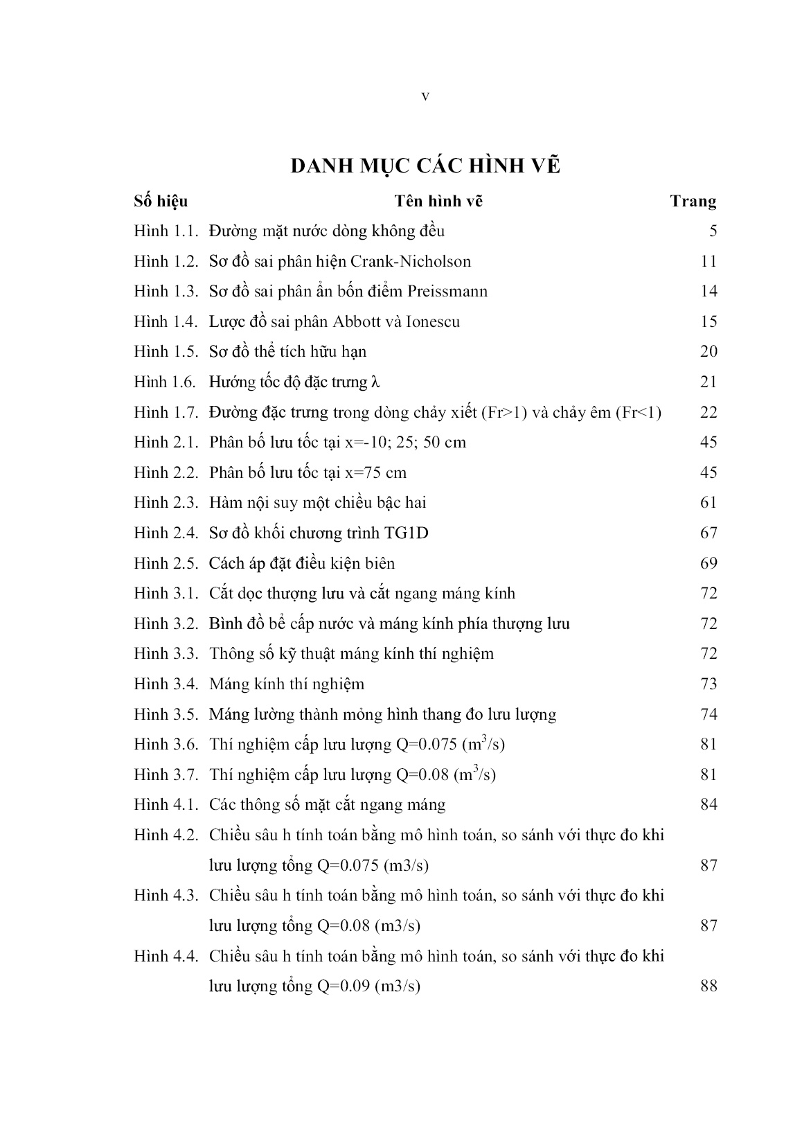 Luận án Mô hình toán học về dòng chảy hở một chiều suy rộng trang 7