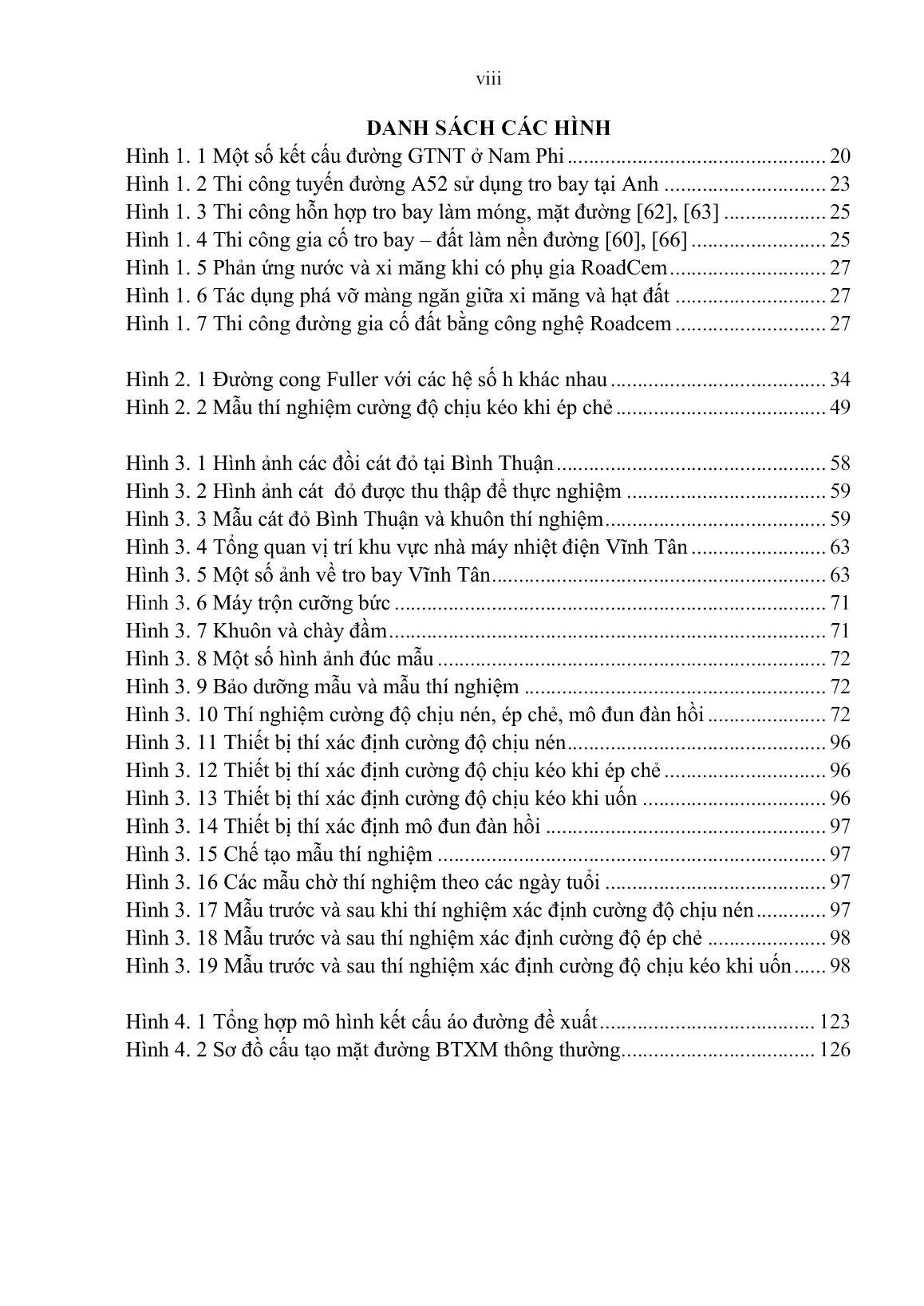 Luận án Nghiên cứu sử dụng cát đỏ Bình Thuận và tro bay nhiệt điện vĩnh tân làm móng và mặt đường giao thông nông thôn khu vực Duyên Hải Nam Trung Bộ trang 10
