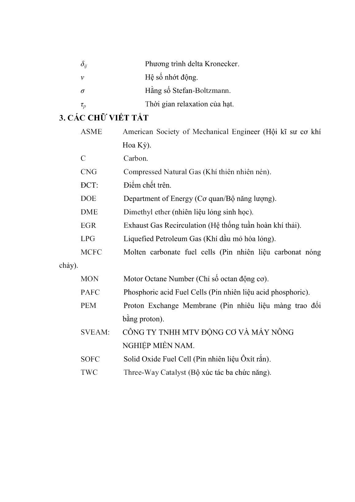 Luận án Nghiên cứu quá trình hình thành hỗn hợp và cháy của động cơ dual fuel (biogas-diesel) trang 9